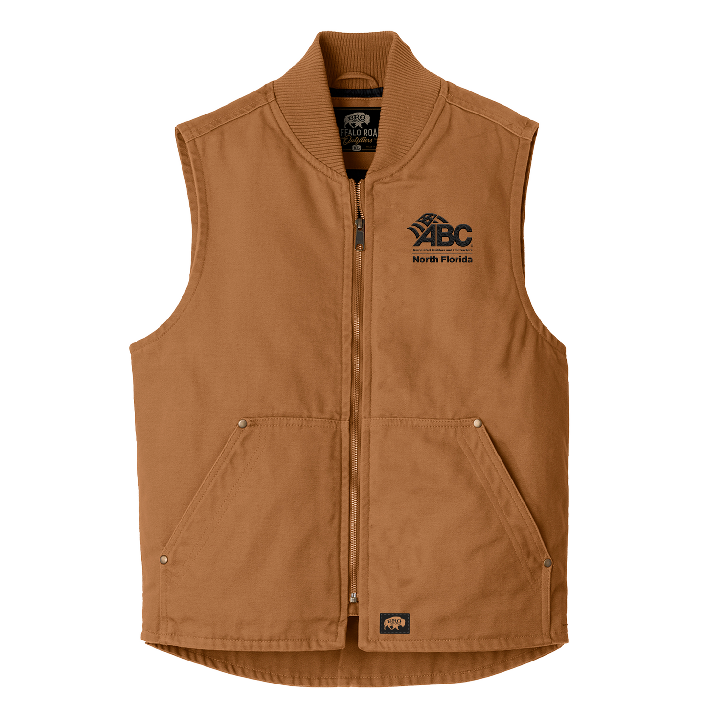 ABC North Florida BRO Insulated Duck Cloth Work Vest